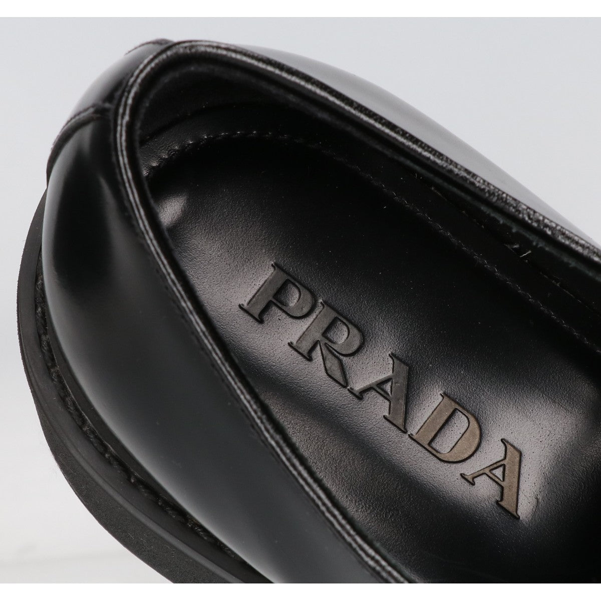 PRADA プラダ 2EG421 ダイアパソン オペークブラッシュドレザー レースアップシューズ シューズ