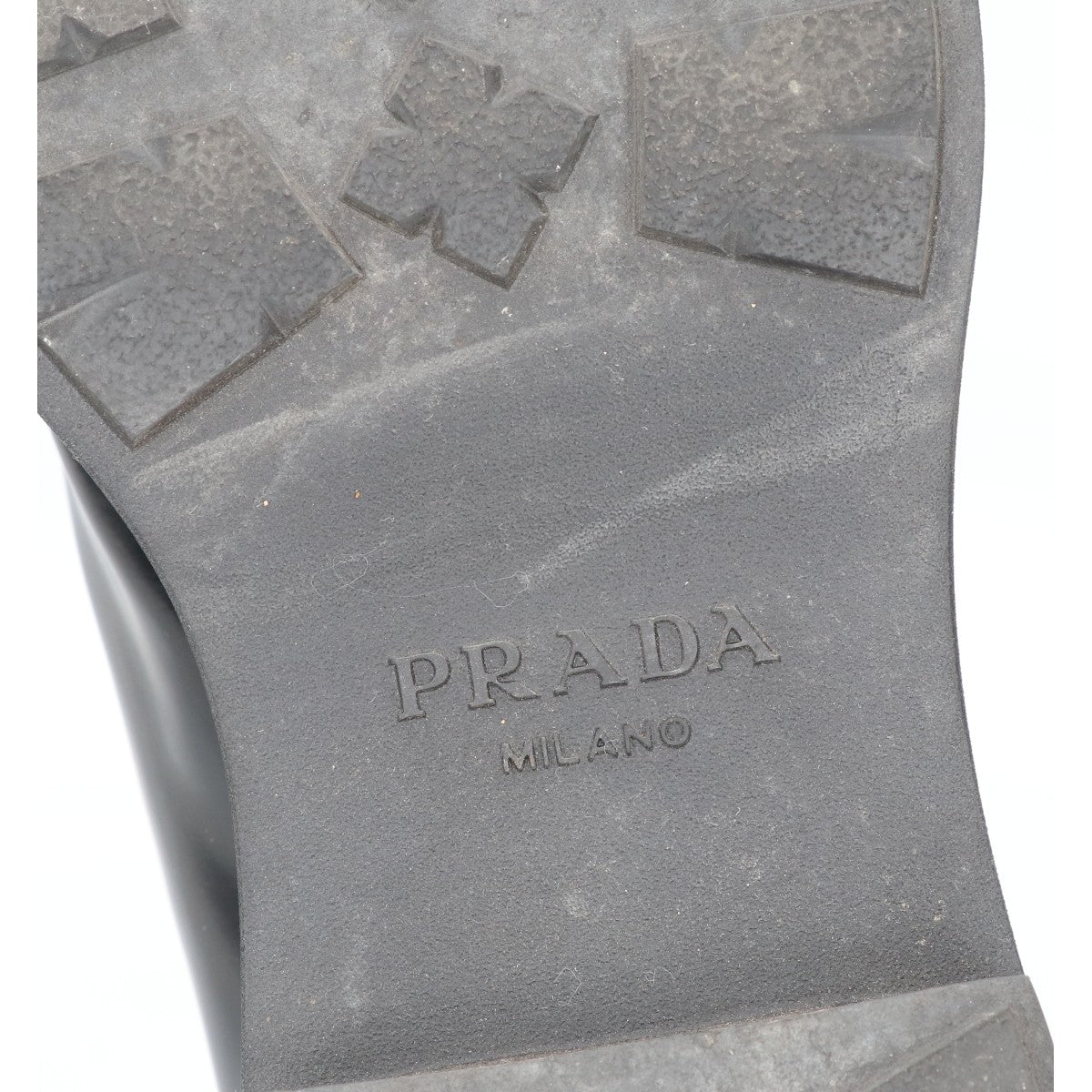 PRADA プラダ 2EG421 ダイアパソン オペークブラッシュドレザー レースアップシューズ シューズ