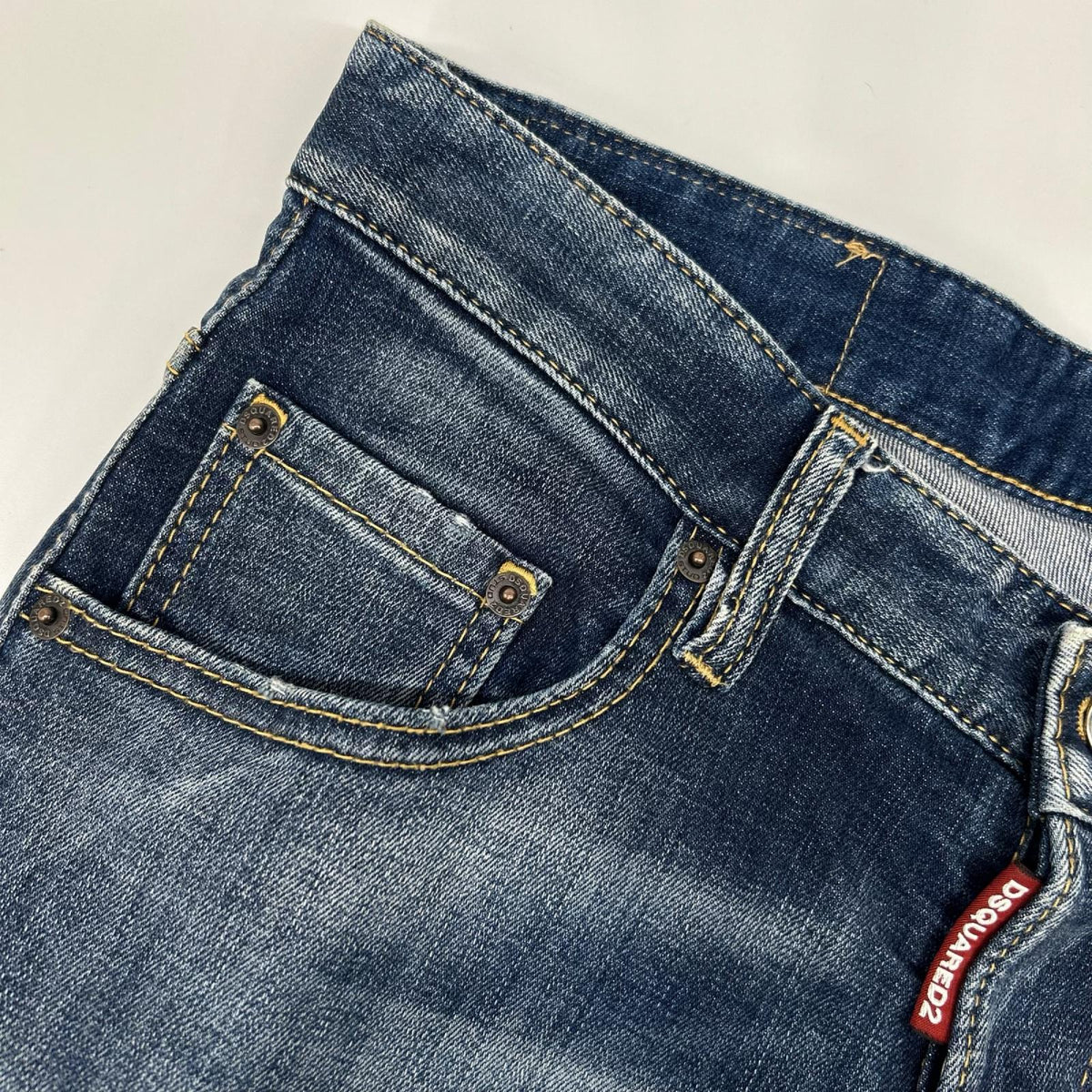 DSQUARED2 ディースクエアード 23AW S74LB1317 S30664 ストレッチコットンデニム ボトムス
