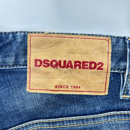 DSQUARED2 ディースクエアード 23AW S74LB1317 S30664 ストレッチコットンデニム ボトムス