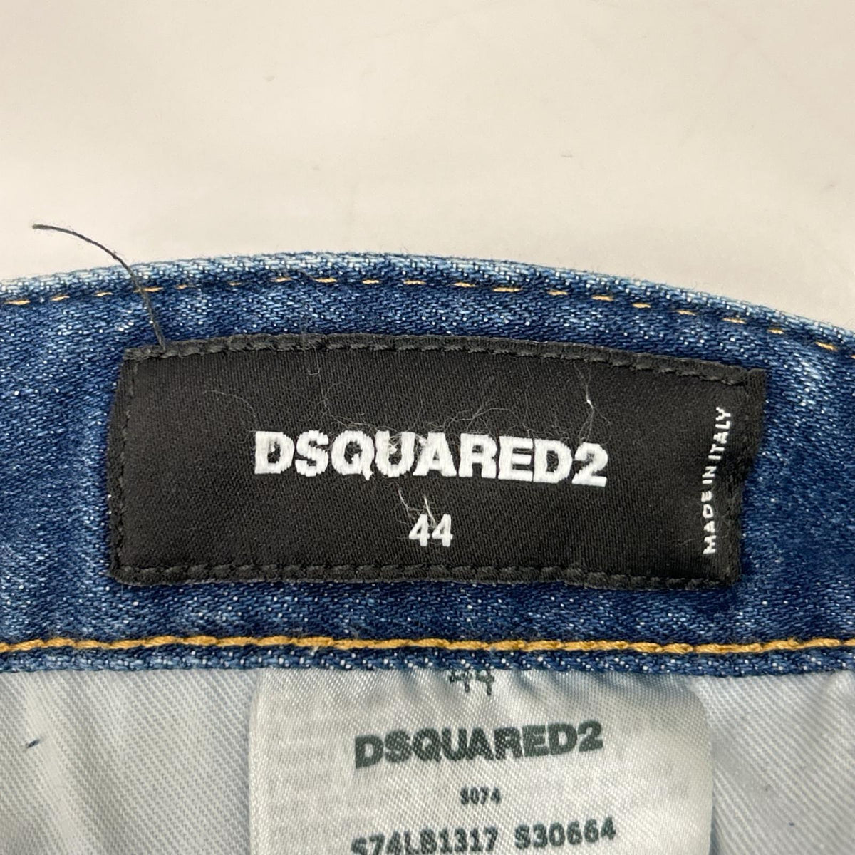 DSQUARED2 ディースクエアード 23AW S74LB1317 S30664 ストレッチコットンデニム ボトムス