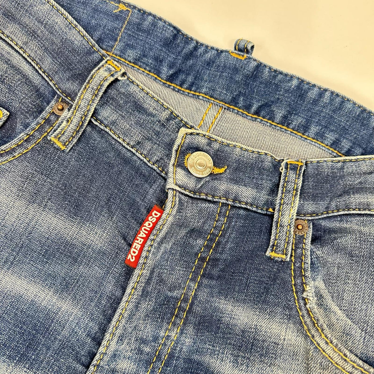 DSQUARED2 ディースクエアード 23AW S74LB1317 S30664 ストレッチコットンデニム ボトムス