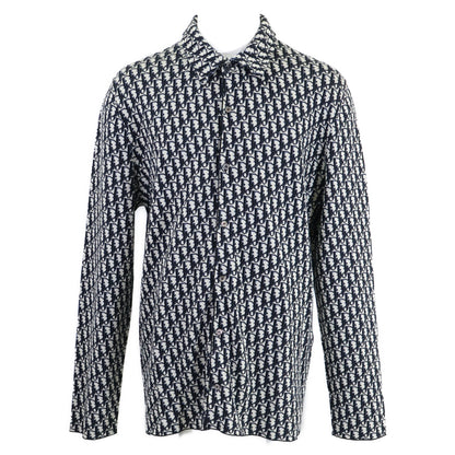 DIOR ディオール 【美品/国内正規】023M550AT099 オブリーグ ニット オーバーシャツ トップス