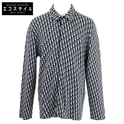 DIOR ディオール 【美品/国内正規】023M550AT099 オブリーグ ニット オーバーシャツ トップス