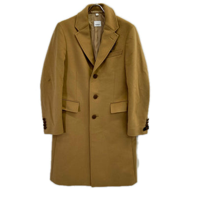 BURBERRY バーバリー 8034190 ティッシ期 キャメル ウール×カシミヤ チェスターコート コート