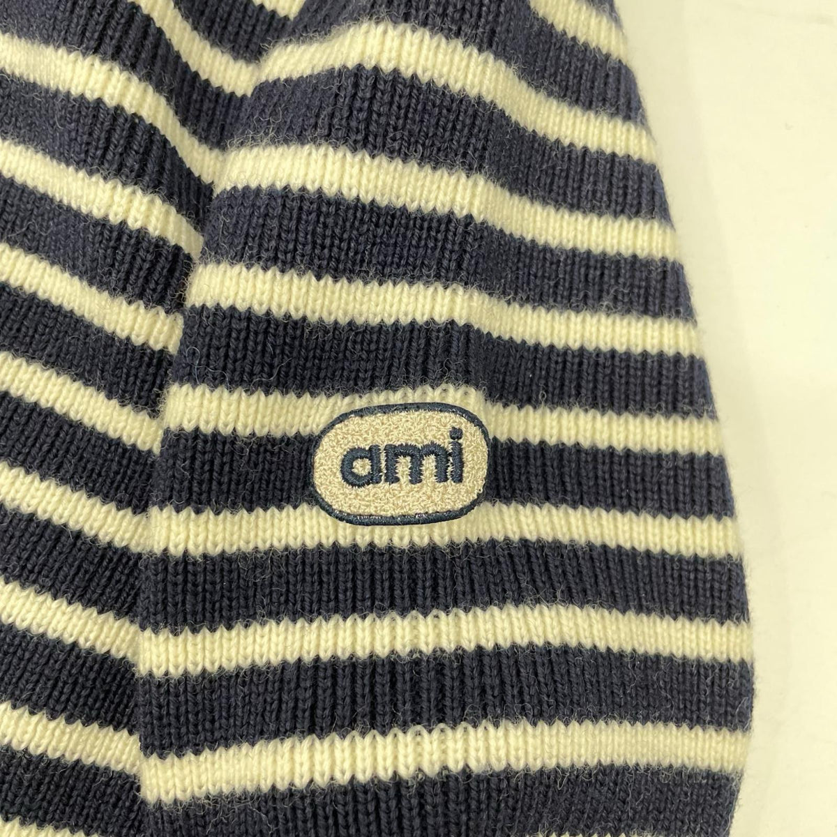 AMI PARIS アミパリス UKS891.KN0200 ウール マリニエール セーター トップス