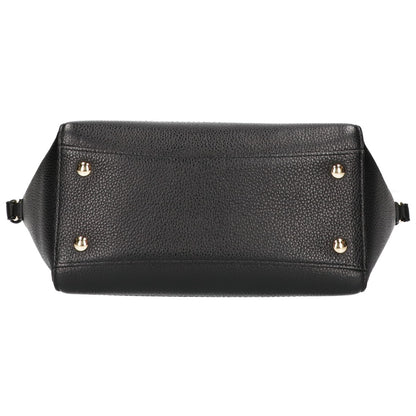 SalvatoreFerragamo サルバトーレフェラガモ 214446 ダブル・ガンチーニ グレインレザー 2Way トートバッグ