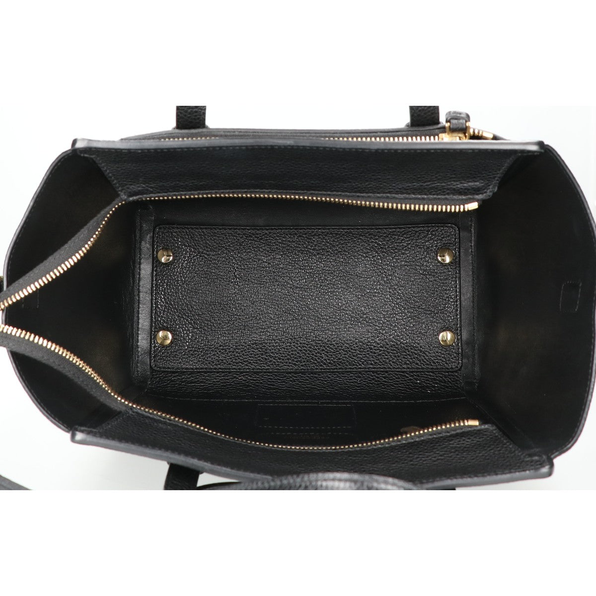 SalvatoreFerragamo サルバトーレフェラガモ 214446 ダブル・ガンチーニ グレインレザー 2Way トートバッグ