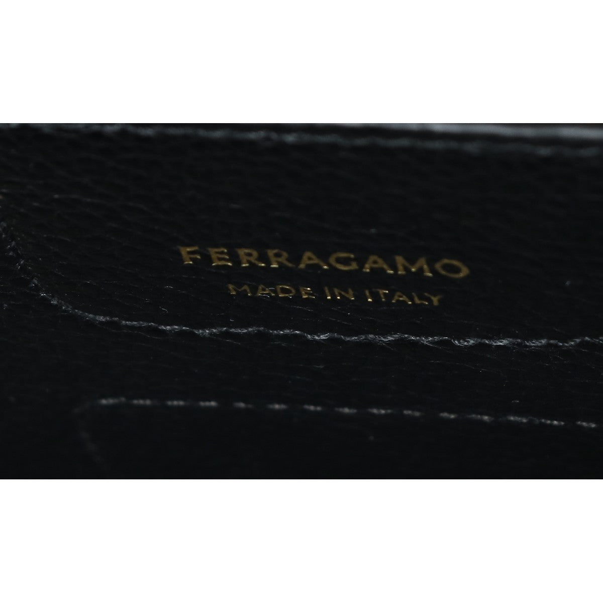 SalvatoreFerragamo サルバトーレフェラガモ 214446 ダブル・ガンチーニ グレインレザー 2Way トートバッグ