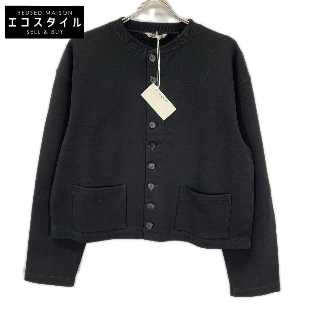 AURALEE オーラリー A26SC02TU SMOOTH SOFT BD SWEAT CARDIGAN トップス