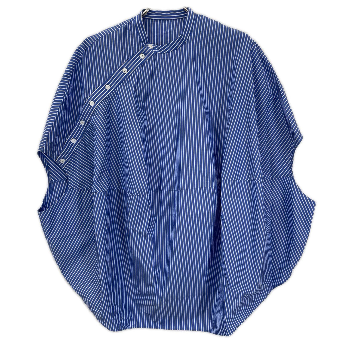 ENFOLD エンフォルド 300JS230-3841 26SS ブルー ストライプ GLOBE PULLOVER トップス