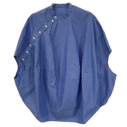 ENFOLD エンフォルド 300JS230-3841 26SS ブルー ストライプ GLOBE PULLOVER トップス