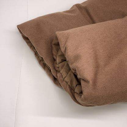 Max Mara WEEKEND 2529486145 THE CUBE Camel Cropped Reversible Down Jacket 38