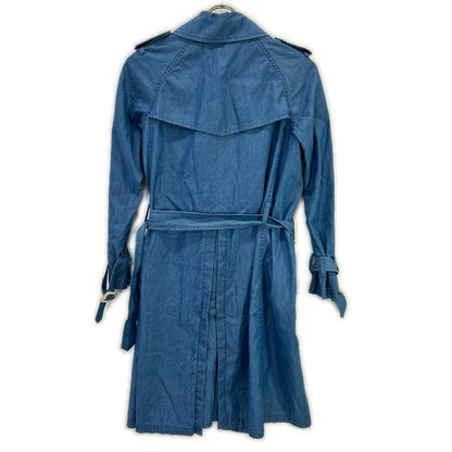 beautifulpeople beautiful people 1510103407 denim trench coat coat 140