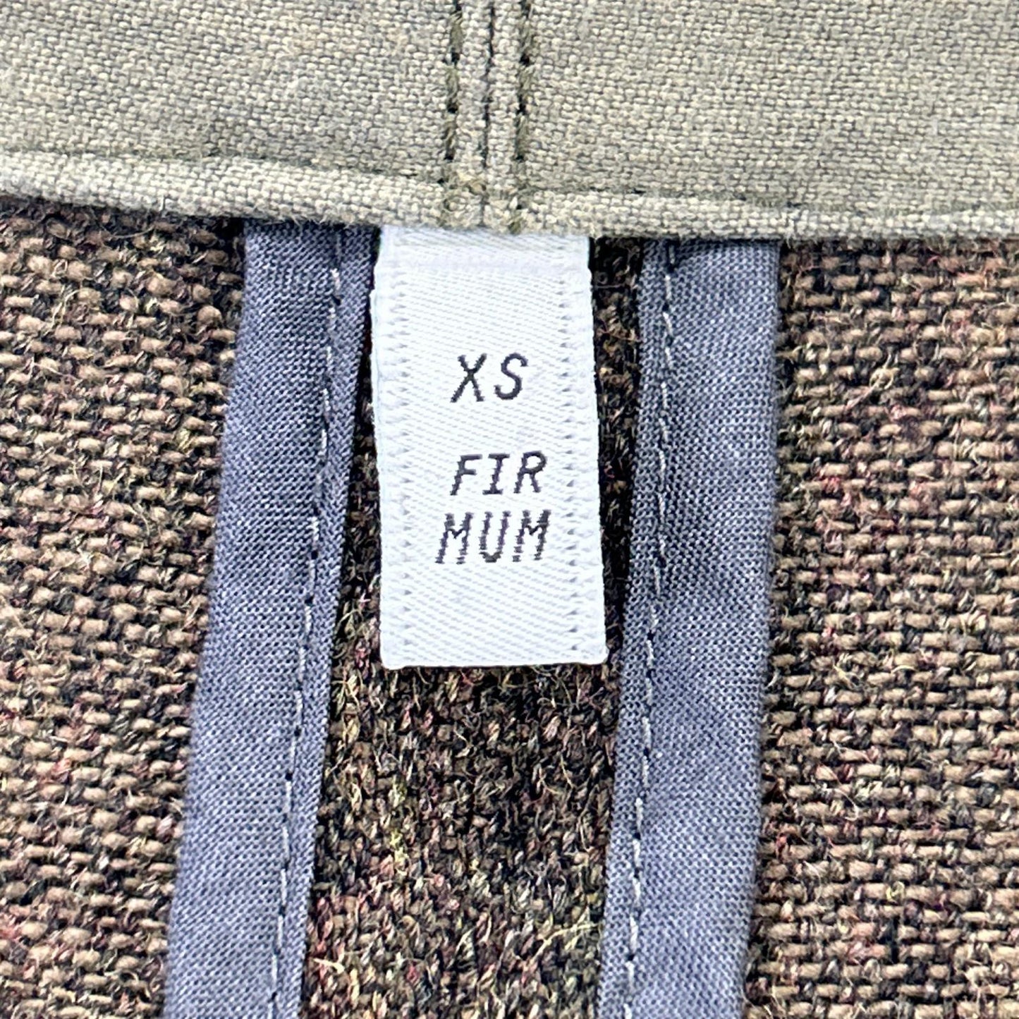 FIRMUM フィルマム ﾌﾞﾗｳﾝ ｳｰﾙ ｺｯﾄﾝ ﾐﾘﾀﾘｰｻｰｼﾞ ｺｰﾄ コート XS