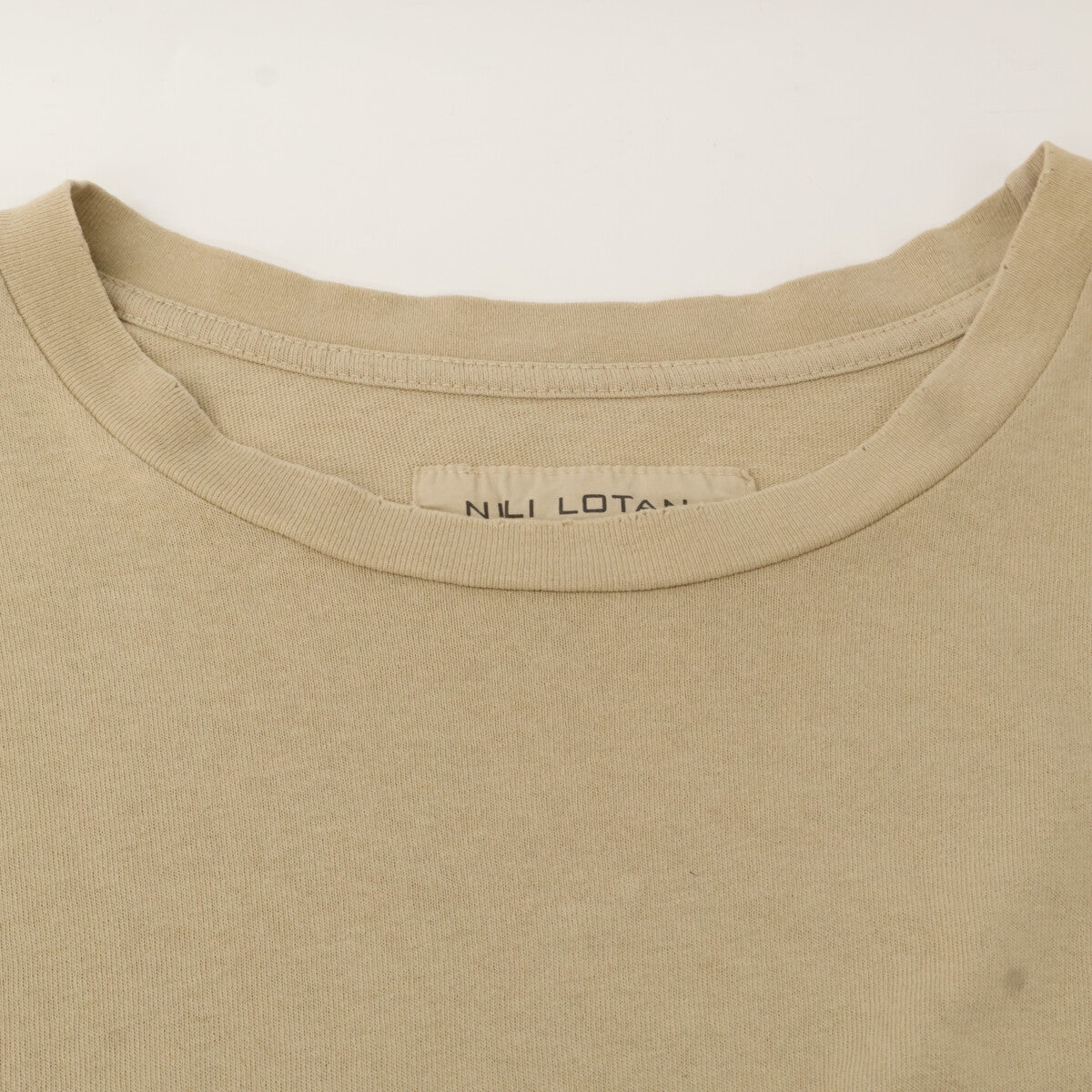 L'Appartement APPARTEMENT【新品】20-070-570-0006-3-0 NILI LOTAN 成衣染色 圆领 短袖T恤/上衣 36 女士