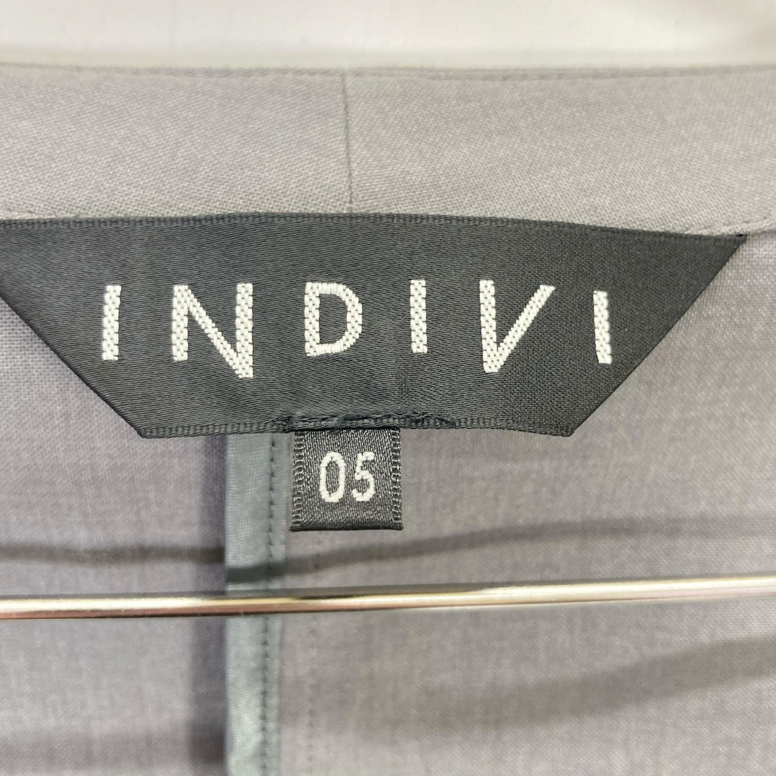 INDIVI インディヴィ グレー 定番スーツ セットアップ スーツ セットアップ