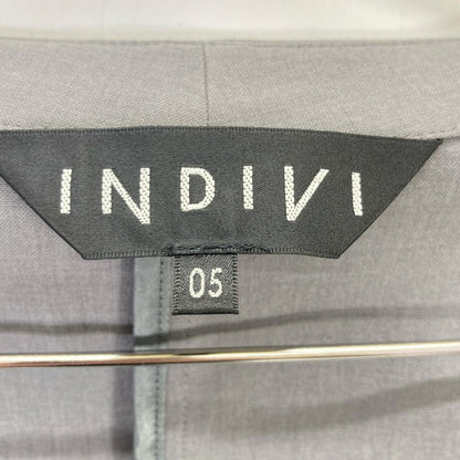 INDIVI インディヴィ グレー 定番スーツ セットアップ スーツ セットアップ