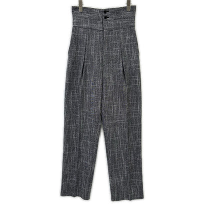 LE CIEL BLEU Le Ciel Bleu 23 Grey High Waist Pants Bottoms 36