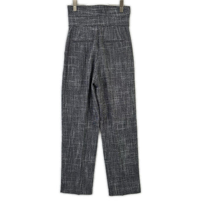 LE CIEL BLEU Le Ciel Bleu 23 Grey High Waist Pants Bottoms 36