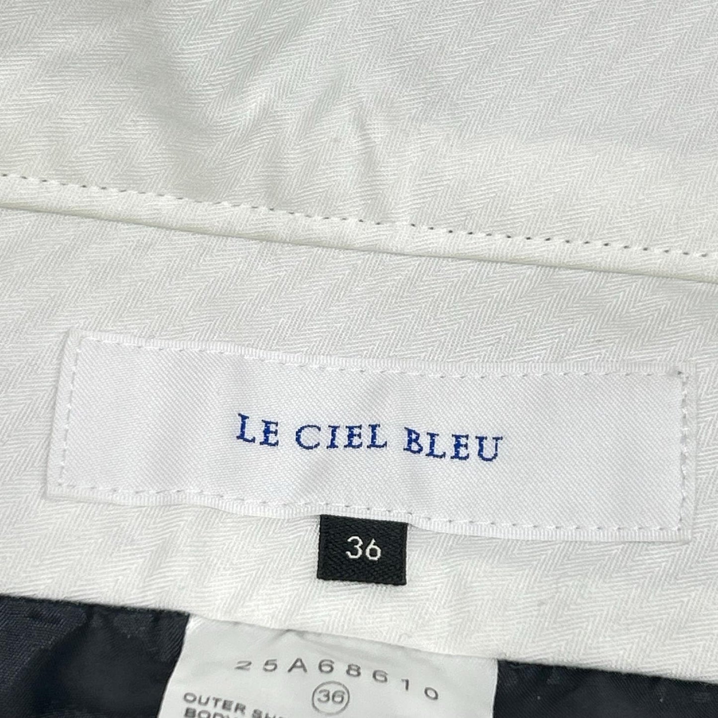 LE CIEL BLEU Le Ciel Bleu 23 Grey High Waist Pants Bottoms 36