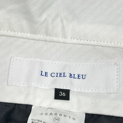 LE CIEL BLEU Le Ciel Bleu 23 Grey High Waist Pants Bottoms 36