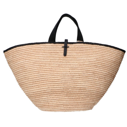 MAISON NH PARIS 【全新同款】PL1R01B018 CARLA XL BASKET BAG 编织包 手提包