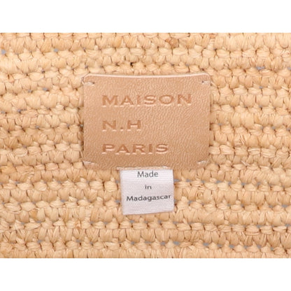 MAISON NH PARIS 【全新同款】PL1R01B018 CARLA XL BASKET BAG 编织包 手提包