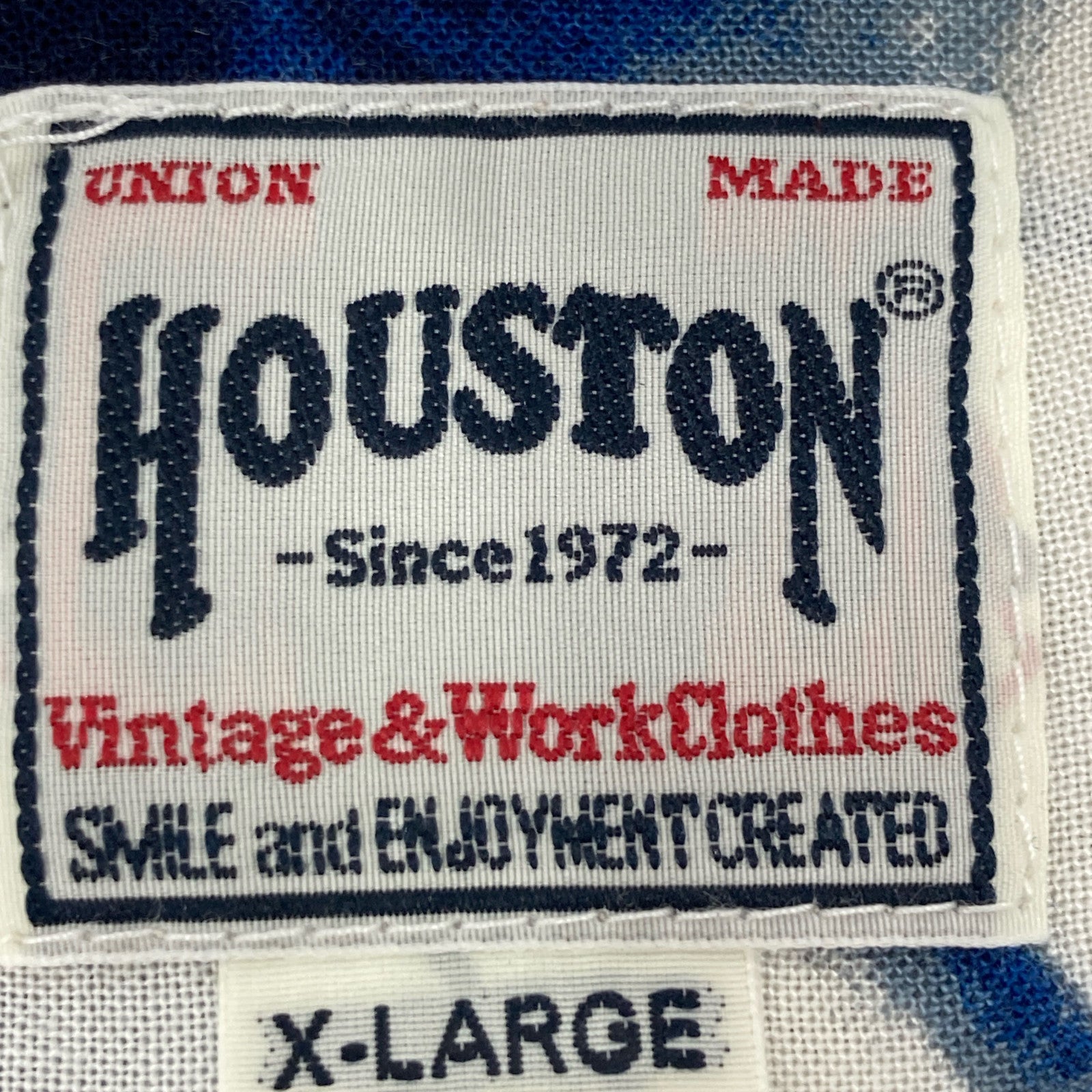 HOUSTON 休斯顿 灰白色 41249 人造丝 羊毛 夏威夷衬衫 上衣 XL 男士