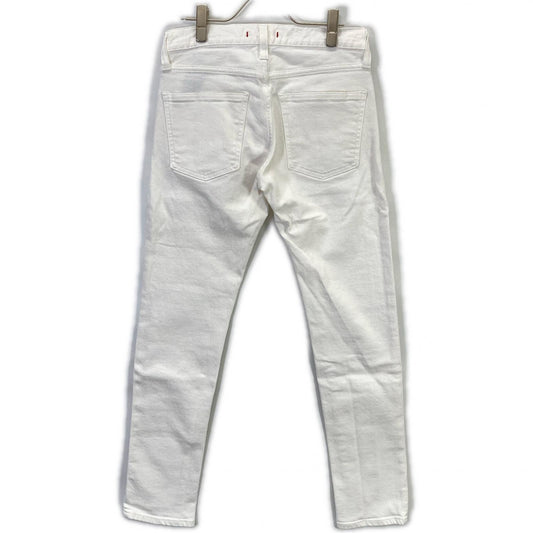 RED CARD 55878 White Stretch Tapered Denim Bottoms 28