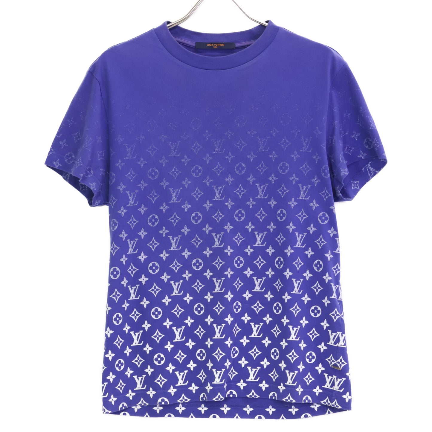 LOUIS VUITTON 路易威登 22AW RM222Q NPG HKY46W 蓝色 Monogram Gradient 渐变T恤 上衣