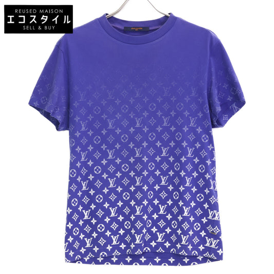 LOUIS VUITTON 路易威登 22AW RM222Q NPG HKY46W 蓝色 Monogram Gradient 渐变T恤 上衣