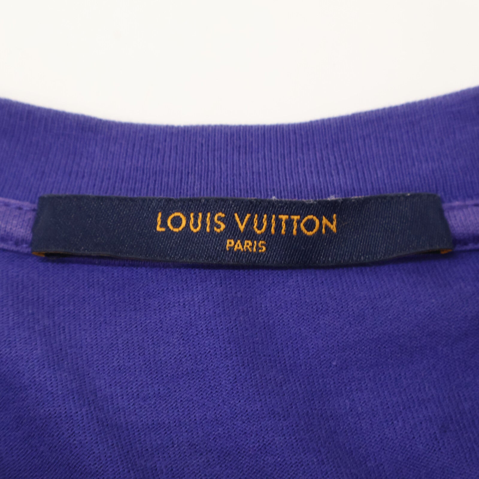 LOUIS VUITTON 路易威登 22AW RM222Q NPG HKY46W 蓝色 Monogram Gradient 渐变T恤 上衣