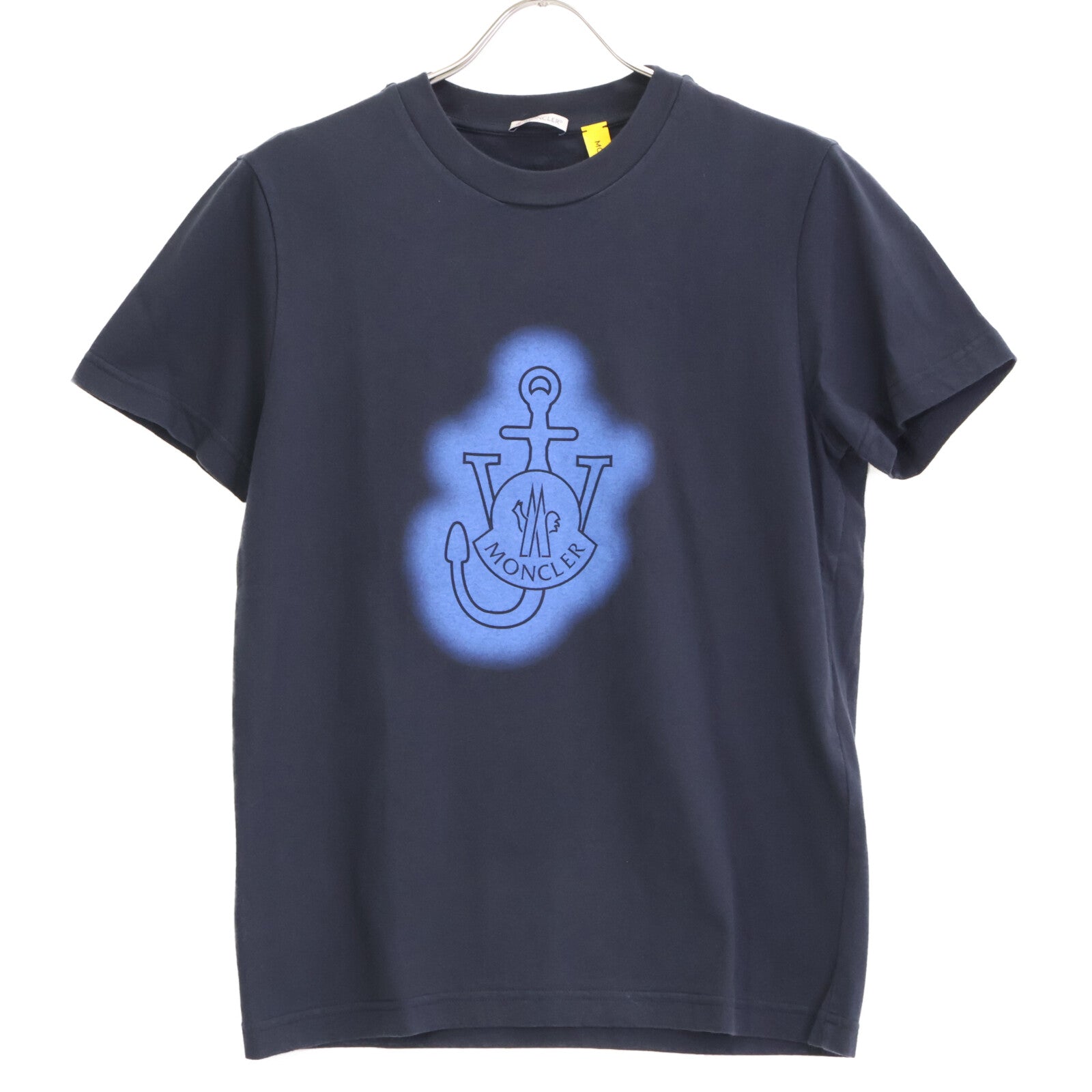 MONCLER 盟可睐 GENIUS ×JW ANDERSON JW安德森 21年 海军蓝×蓝色 T恤 上衣