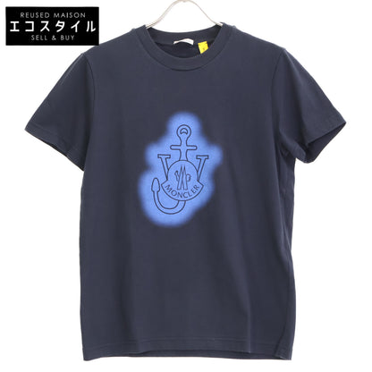MONCLER 盟可睐 GENIUS ×JW ANDERSON JW安德森 21年 海军蓝×蓝色 T恤 上衣