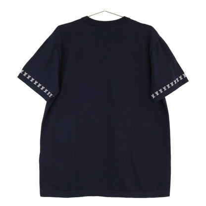 LOUIS VUITTON Black HRN42W Signature Short-Sleeve Crewneck Top