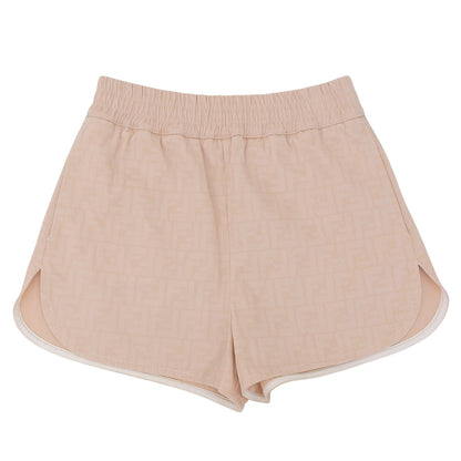 FENDI フェンディ 美品 FF総柄ショートパンツ ボトムス レディース ピンク系 38 FLP761 AK6C ボトムス