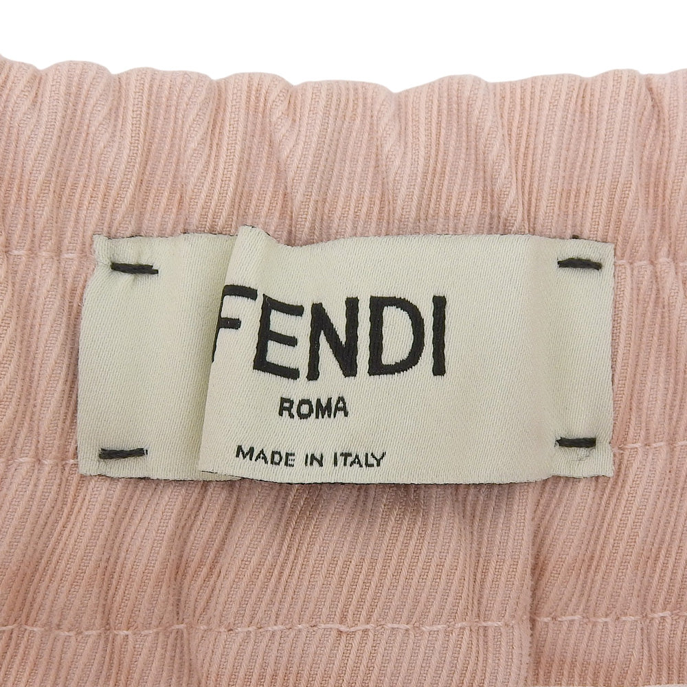 FENDI フェンディ 美品 FF総柄ショートパンツ ボトムス レディース ピンク系 38 FLP761 AK6C ボトムス