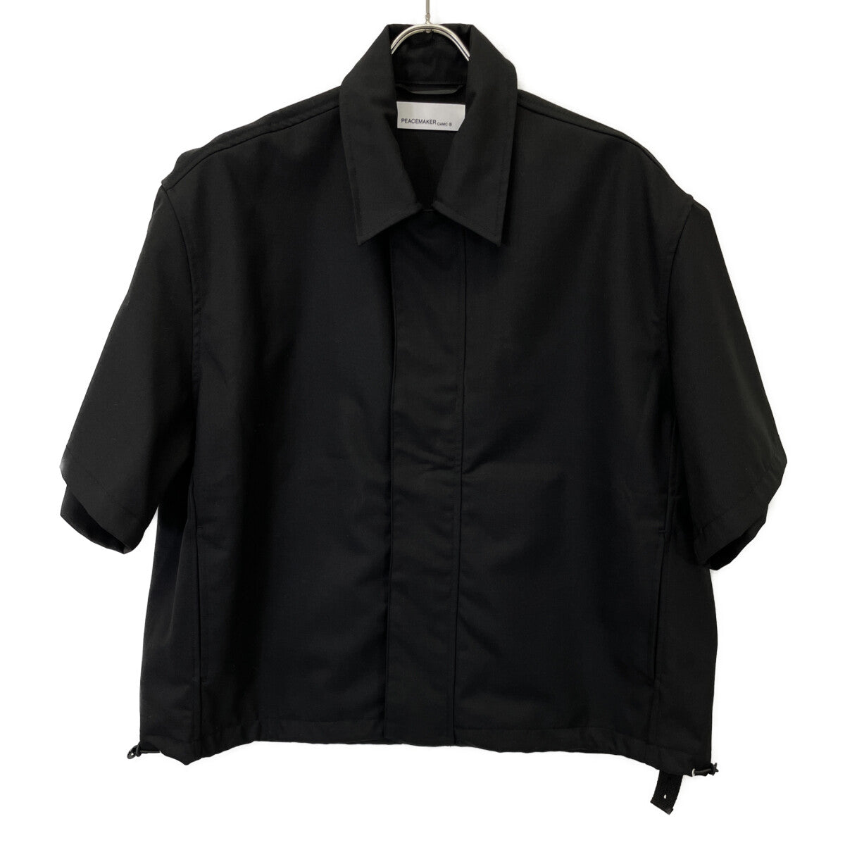 PEACE MAKER PEACEMAKER PCM10S05AWO001099 Black TECH SHIRT Tops
