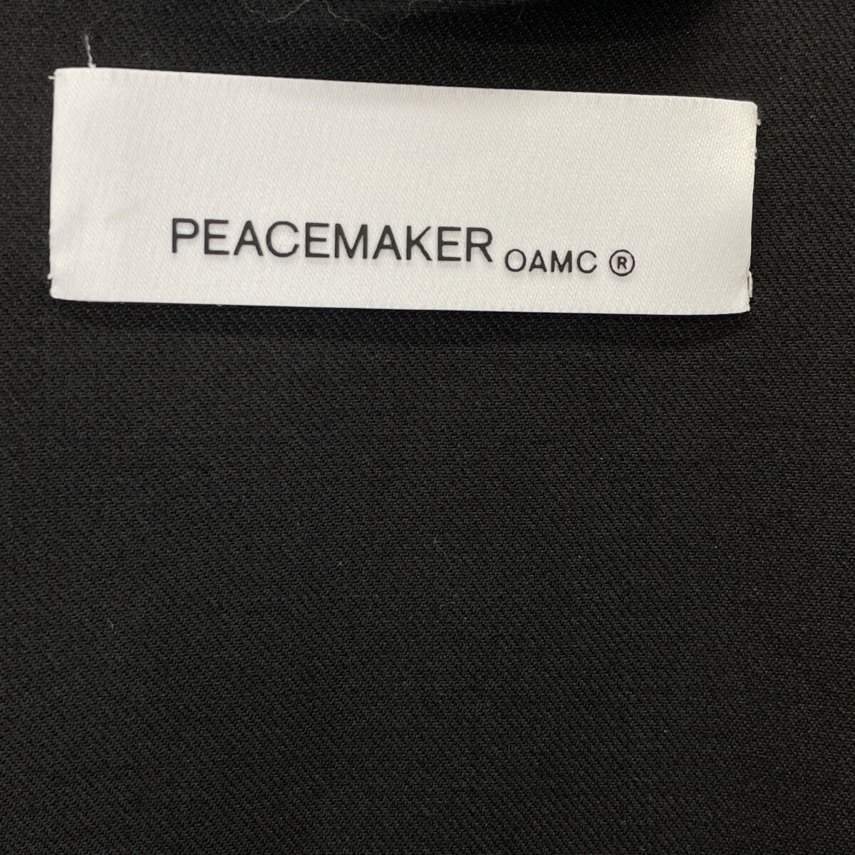 PEACE MAKER PEACEMAKER PCM10S05AWO001099 Black TECH SHIRT Tops