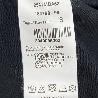MSGM Black 2541MDA62 Scarf-Panel Dress Dress