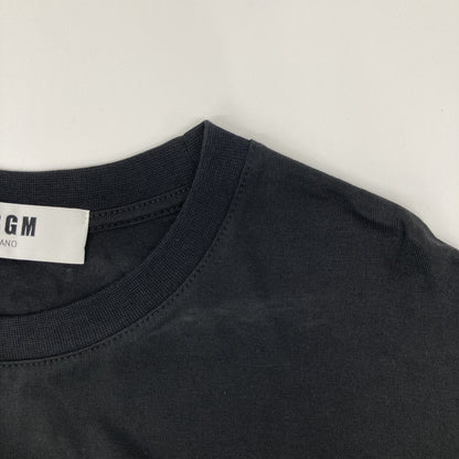 MSGM Black 2541MDA62 Scarf-Panel Dress Dress