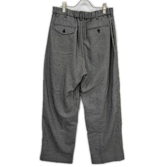 GRAY TP233-40033 Houndstooth Wool Pants Bottoms L Men's