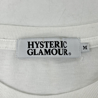 HYSTERIC GLAMOUR ヒステリックグラマー 0211CT19 ホワイト アトリエインカーブ 半袖Tシャツ トップス