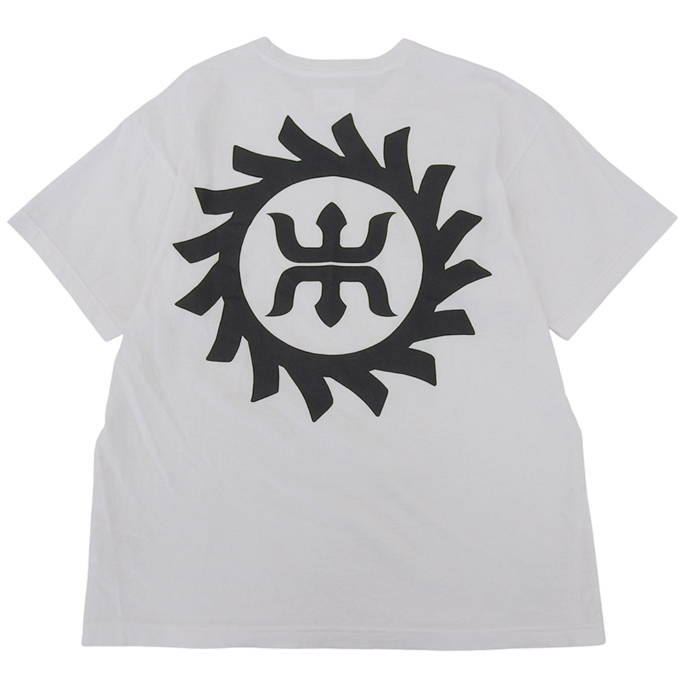 (W)TAPS ダブルタップス コットン 半袖 Tシャツ トップス メンズ ホワイト X 01 241ATDTーCSM27 24年 トップス