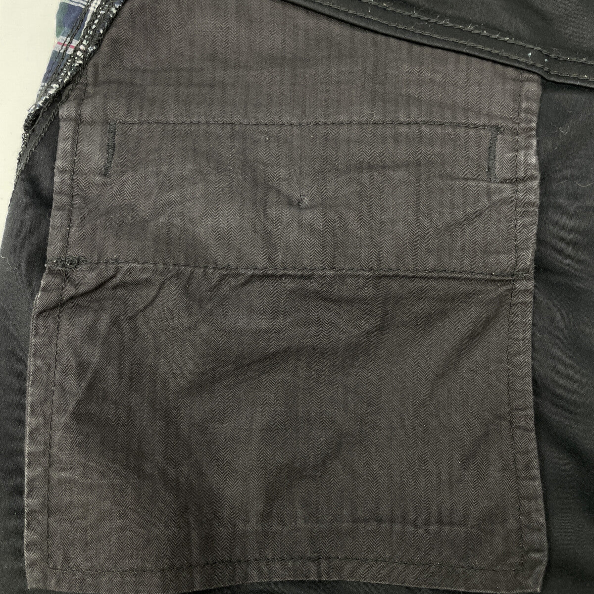 WI-P050 Black Skinny Pants Bottoms S Men's