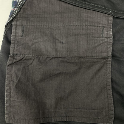 WI-P050 Black Skinny Pants Bottoms S Men's