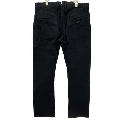 WI-P050 Black Skinny Pants Bottoms S Men's