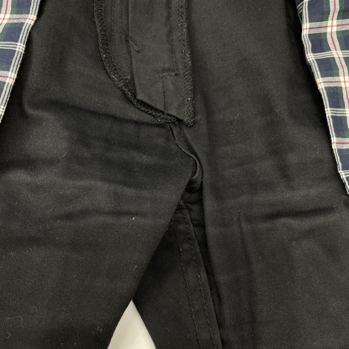 WI-P050 Black Skinny Pants Bottoms S Men's