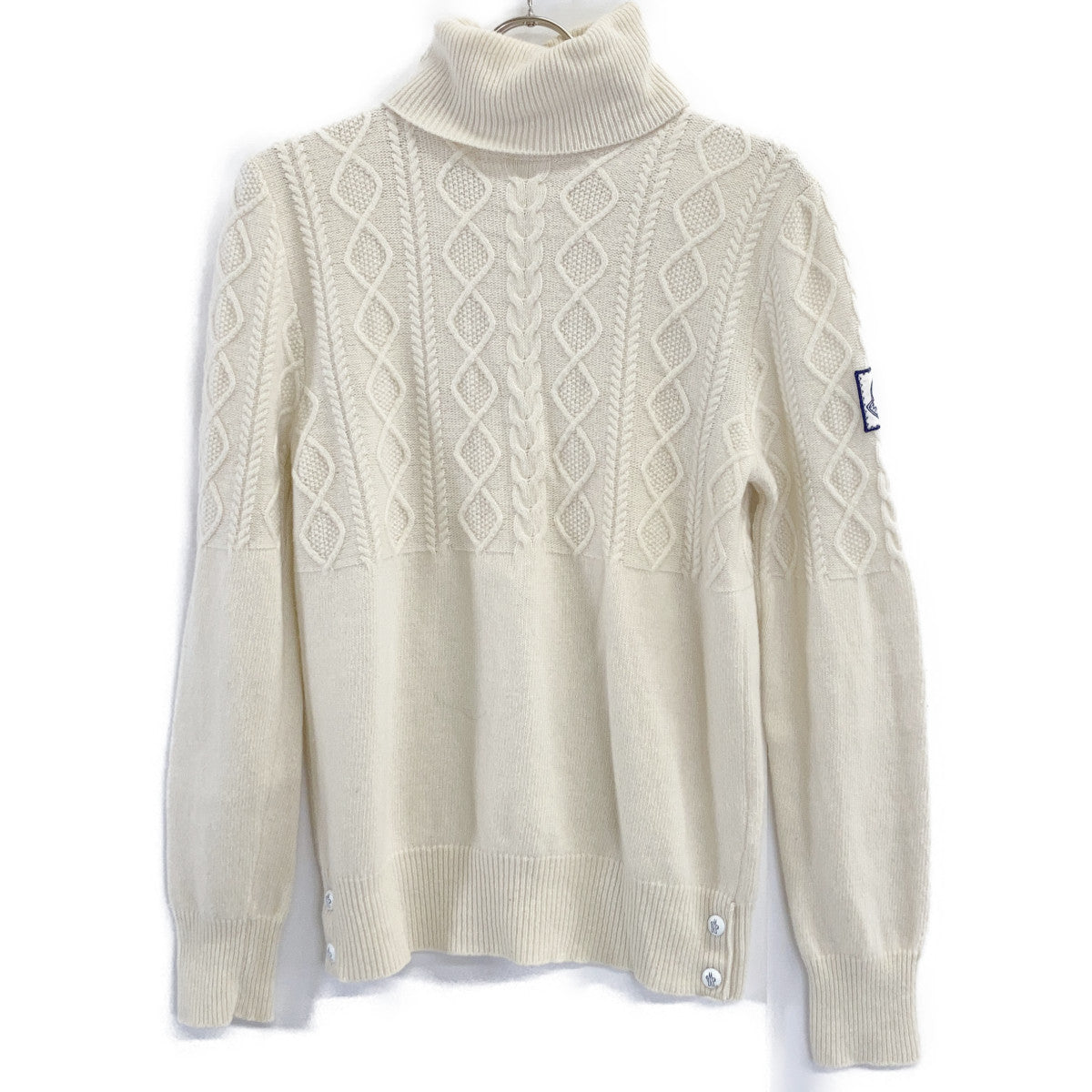 Gam Blue Wool Turtleneck Sweater Top M Ladies